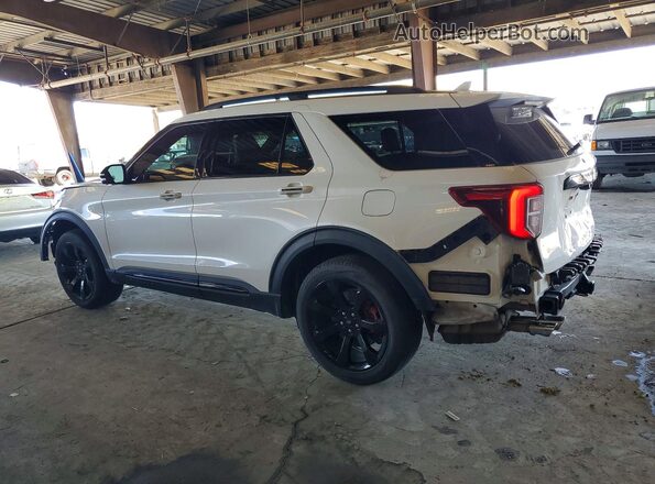 1FM5K8GC9NGC39152 2022 FORD EXPLORER White უკანა მარცხენა