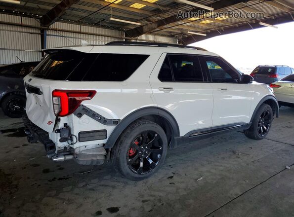 1FM5K8GC9NGC39152 2022 FORD EXPLORER White უკანა მარჯვენა