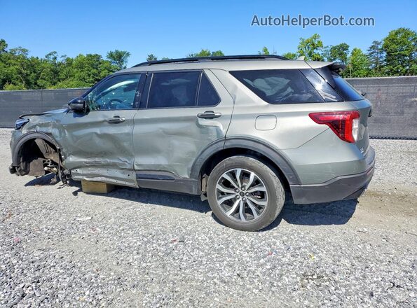 1FM5K8GCXLGA67498 2020 FORD EXPLORER Gray Задня ліва чверть