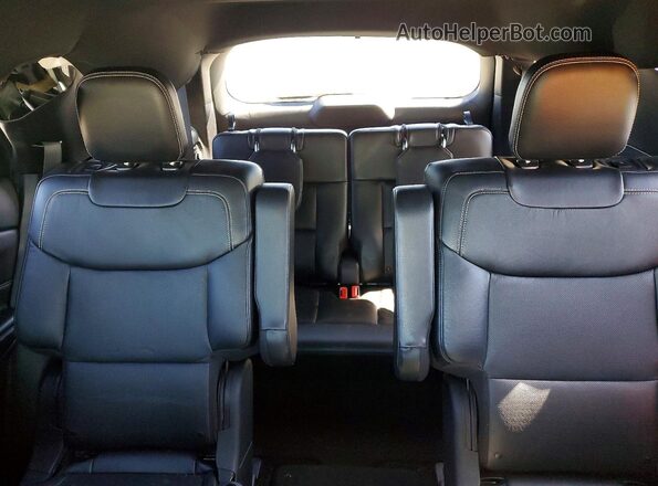 1FM5K8GCXLGA67498 2020 FORD EXPLORER Gray Вид задніх сидінь