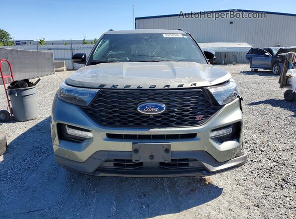 1FM5K8GCXLGA67498 2020 FORD EXPLORER Gray Вид спереду
