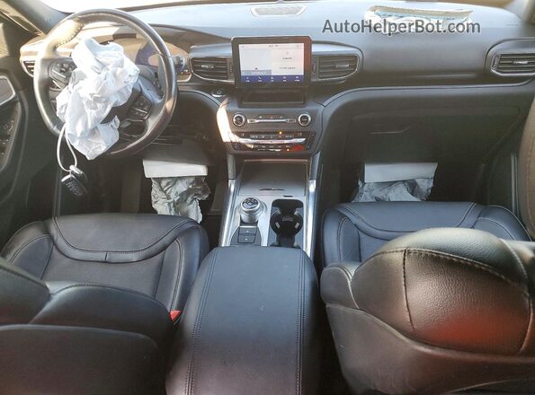 1FM5K8GCXLGA67498 2020 FORD EXPLORER Gray Вид панелі приладів