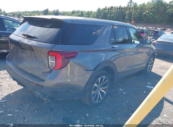 1FM5K8GCXMGA05634 2021 FORD EXPLORER Black Trasero derecho