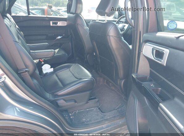 1FM5K8GCXMGA05634 2021 FORD EXPLORER Black Vista de la etiqueta del VIN