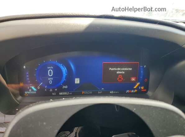 1FM5K8GCXNGA70761 2022 FORD EXPLORER Gray Instrument cluster view