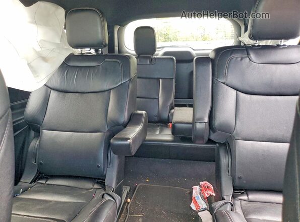 1FM5K8GCXNGA70761 2022 FORD EXPLORER Gray Rear seats view