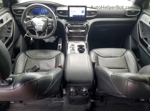 1FM5K8GCXNGB28271 2022 FORD EXPLORER Black Vista del salpicadero