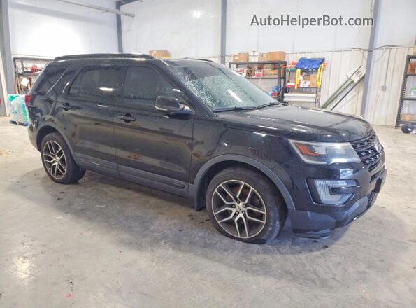 1FM5K8GT0GGC55260 2016 FORD EXPLORER Black Առջևի աջ
