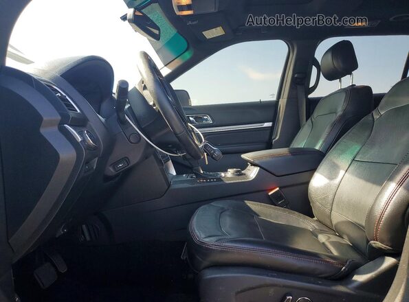 1FM5K8GT0GGC55260 2016 FORD EXPLORER Black Սալոնի դիմացի տեսք