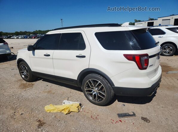 1FM5K8GT0GGD01847 2016 FORD EXPLORER White Tył lewy