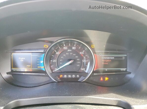 1FM5K8GT1GGA92683 2016 FORD EXPLORER Black Սարքավորումների վահանակի տեսք