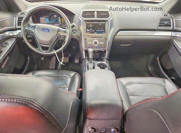 1FM5K8GT1GGC55705 2016 FORD EXPLORER Серый Вид панели приборов