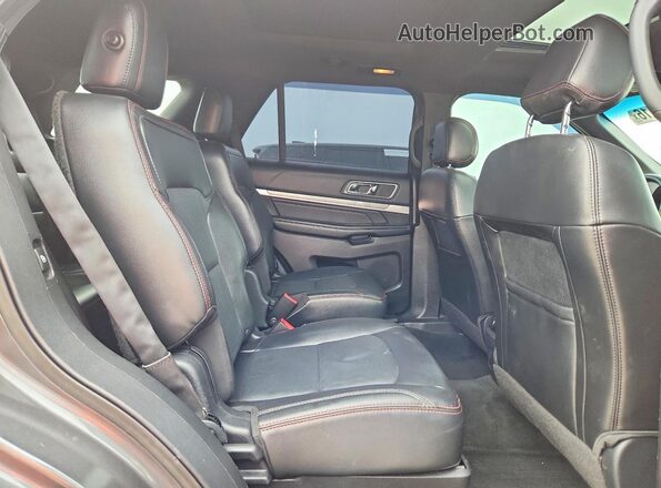 1FM5K8GT1GGC55705 2016 FORD EXPLORER Серый Вид задней части салона