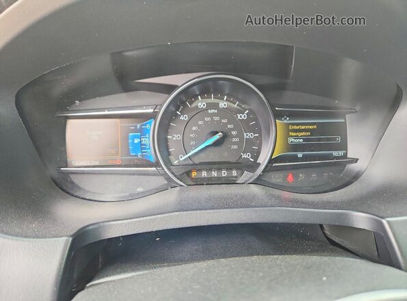 1FM5K8GT1GGC55705 2016 FORD EXPLORER Серый Вид щитка приборов