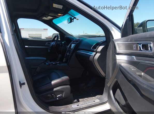 1FM5K8GT1HGA07746 2017 FORD EXPLORER White Vista interior delantera