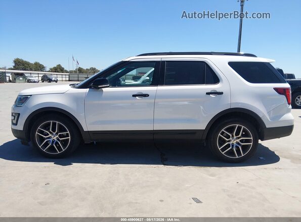 1FM5K8GT1HGA07746 2017 FORD EXPLORER White Vista interior de 360 grados