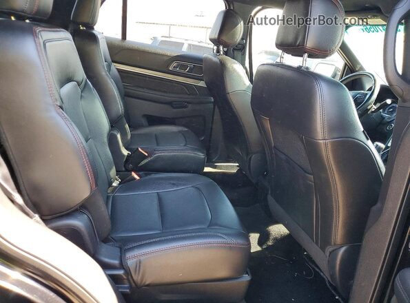 1FM5K8GT2HGA09263 2017 FORD EXPLORER Черный Вид задней части салона