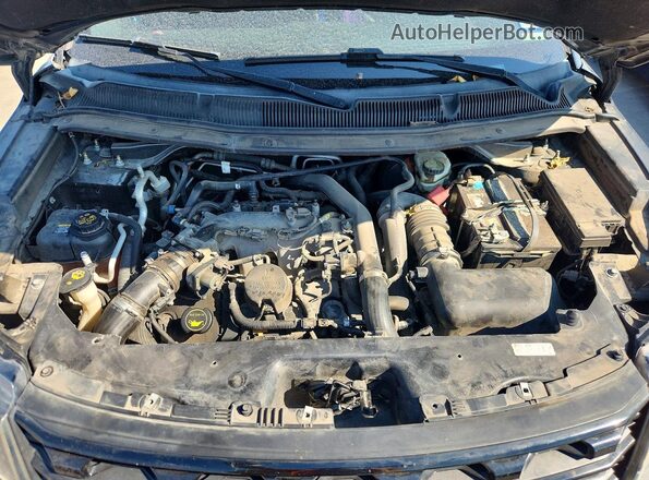 1FM5K8GT2HGC18034 2017 FORD EXPLORER Черный Вид подкапотного пространства