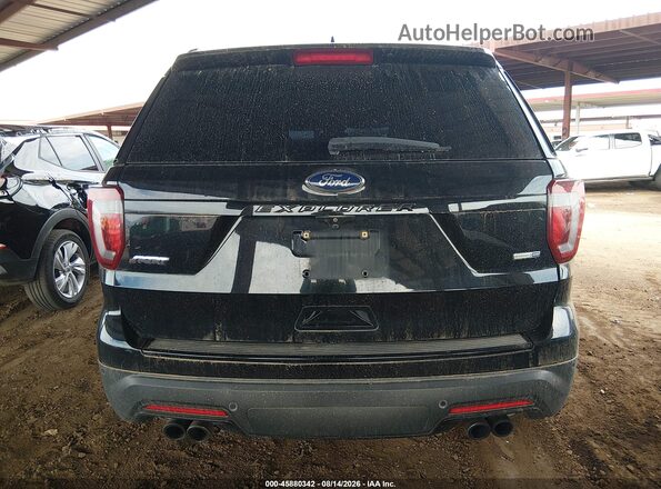 1FM5K8GT2JGC06181 2018 FORD EXPLORER Black 