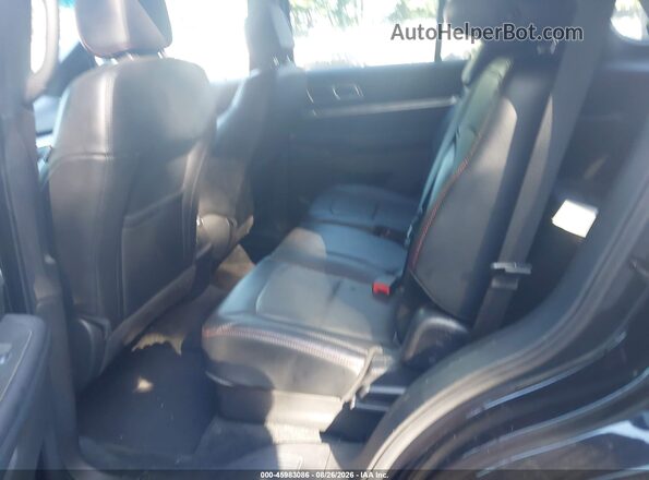 1FM5K8GT3GGD19646 2016 FORD EXPLORER Черный Вид наклейки с VIN-кодом