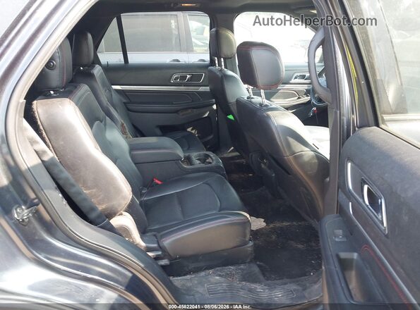 1FM5K8GT3HGA71982 2017 FORD EXPLORER Dark Blue VIN კოდის სტიკერის ხედი