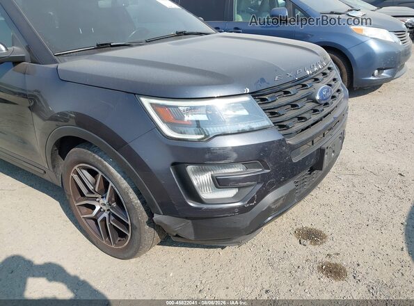 1FM5K8GT3HGA71982 2017 FORD EXPLORER Dark Blue 