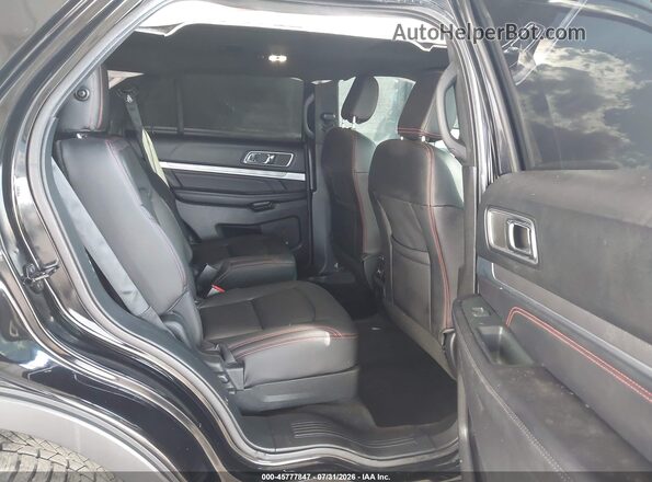 1FM5K8GT3JGC21336 2018 FORD EXPLORER Black Դիմացի տեսք