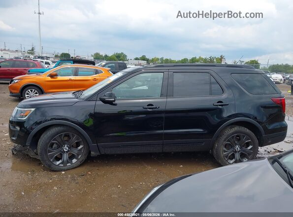 1FM5K8GT3JGC46138 2018 FORD EXPLORER Black 
