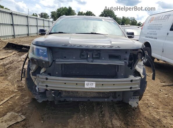1FM5K8GT4GGC47047 2016 FORD EXPLORER Black Widok z przodu