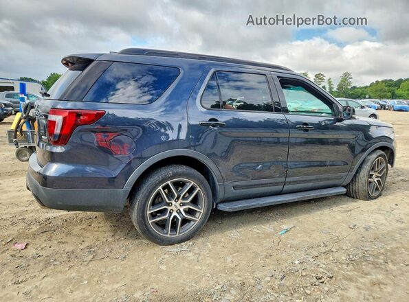 1FM5K8GT4HGA08471 2017 FORD EXPLORER Black უკანა მარჯვენა