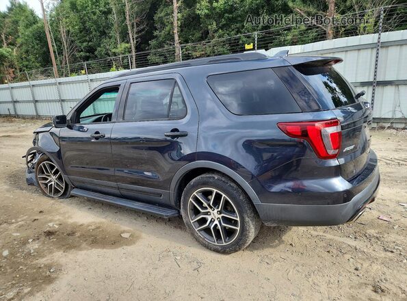 1FM5K8GT4HGA08471 2017 FORD EXPLORER Black უკანა მარცხენა