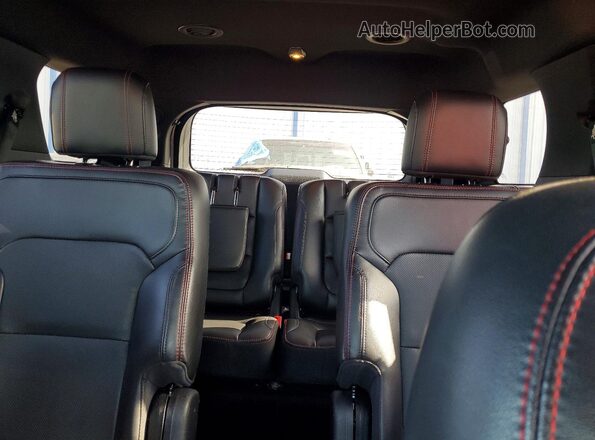 1FM5K8GT4HGD96169 2017 FORD EXPLORER Белый Вид задних сидений