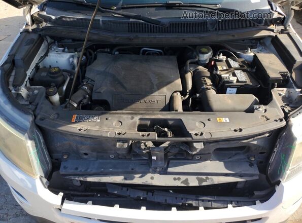 1FM5K8GT4HGD96169 2017 FORD EXPLORER Белый Вид подкапотного пространства