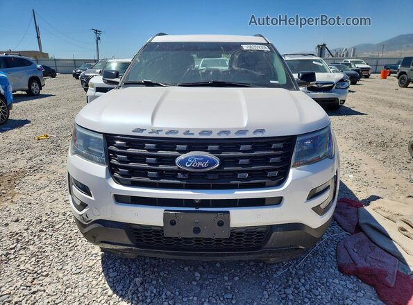 1FM5K8GT5GGA95280 2016 FORD EXPLORER White Vista frontal