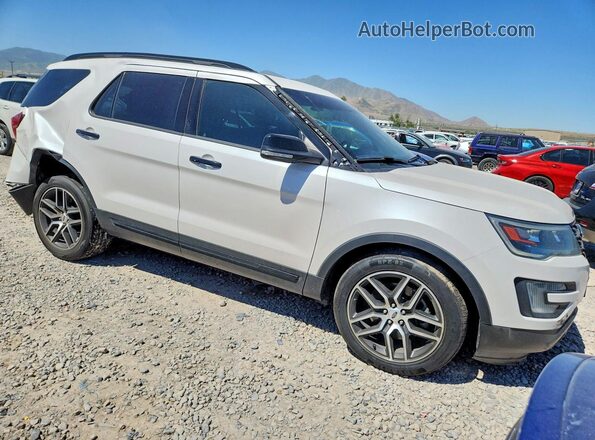 1FM5K8GT5GGA95280 2016 FORD EXPLORER White Delantero derecho