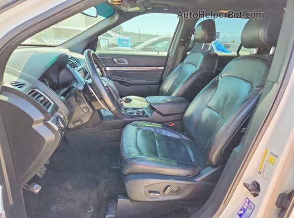 1FM5K8GT5GGA95280 2016 FORD EXPLORER White Vista interior delantera