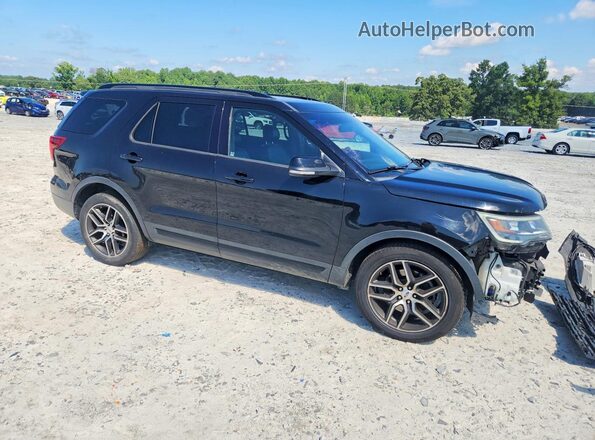 1FM5K8GT5GGC97360 2016 FORD EXPLORER Black Առջևի աջ
