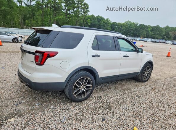1FM5K8GT5GGD09569 2016 FORD EXPLORER White Rear right