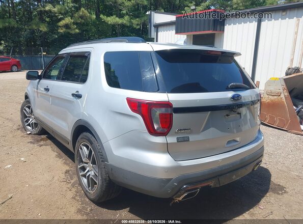 1FM5K8GT5HGA67545 2017 FORD EXPLORER Gray უკანა მარცხენა