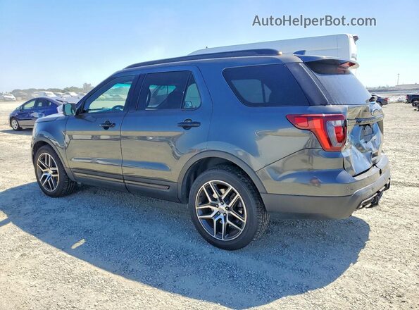 1FM5K8GT5HGA88461 2017 FORD EXPLORER Charcoal Задня ліва чверть