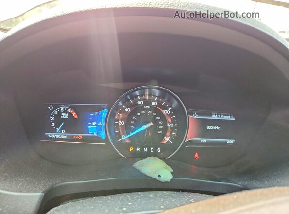 1FM5K8GT6GGC25146 2016 FORD EXPLORER Black Սարքավորումների վահանակի տեսք