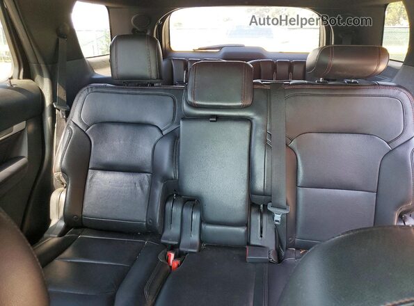 1FM5K8GT6HGC36889 2017 FORD EXPLORER Белый Вид задних сидений