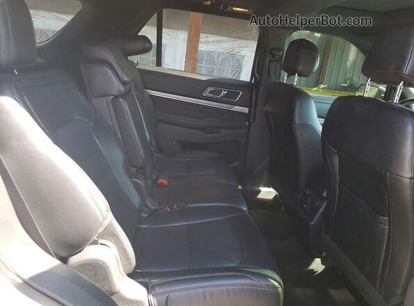 1FM5K8GT6HGC36889 2017 FORD EXPLORER Белый Вид задней части салона
