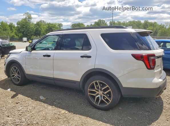 1FM5K8GT6HGD51931 2017 FORD EXPLORER White Tył lewy