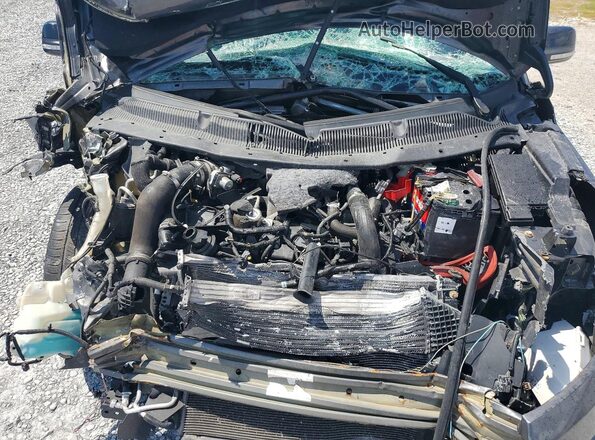 1FM5K8GT6HGD78725 2017 FORD EXPLORER Charcoal Vista del compartimento del motor