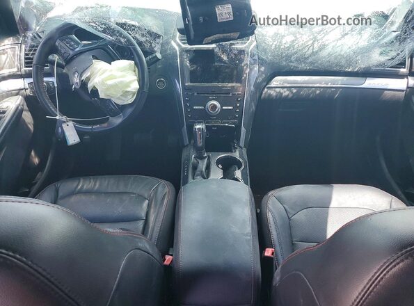 1FM5K8GT6HGD78725 2017 FORD EXPLORER Charcoal Vista del salpicadero