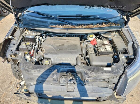 1FM5K8GT7HGC51028 2017 FORD EXPLORER Black Engine compartment view