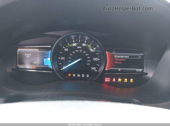 1FM5K8GT7HGE26748 2017 FORD EXPLORER Black Вид задніх сидінь