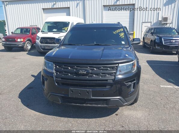 1FM5K8GT7JGA39249 2018 FORD EXPLORER Blue Widok zestawu wskaźników