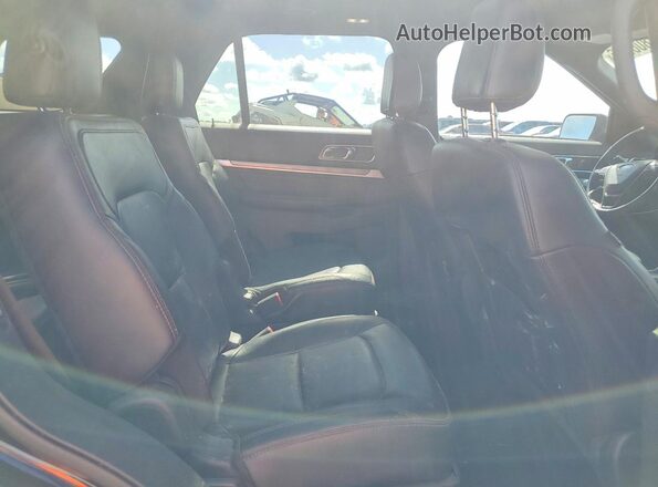 1FM5K8GT7KGA08259 2019 FORD EXPLORER Черный Вид подкапотного пространства